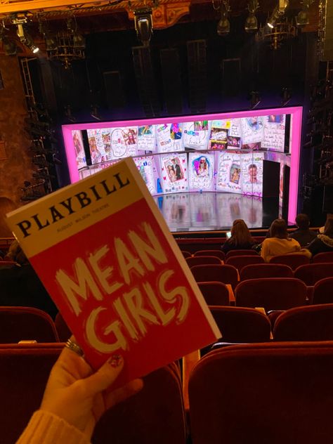 Mean Girls Musical Broadway, Mean Girls Set Design, Mean Girls Musical Aesthetic, Lists Of Aesthetics, Mean Girls Broadway, Mean Girls The Musical, Broadway Aesthetic, Mean Girls Musical, Nyc Broadway