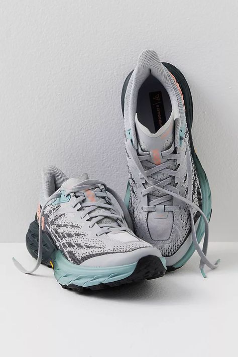 HOKA Speedgoat 5 Sneakers | Free People Hoka Speedgoat, Something In The Way, Sporty Sneakers, Fp Movement, Sporty Outfits, Trail Running, Sneaker Shopping, Shoe Game, Fashion Killa