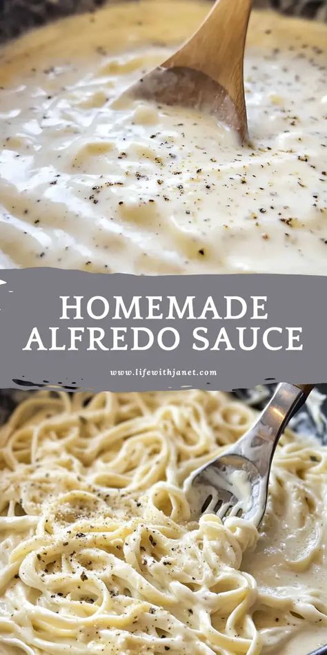 Homemade Alfredo Sauce Parmesan Pasta Sauce, Homemade Alfredo Sauce Recipe, Alfredo Sauce Recipe Easy, Garlic Parmesan Pasta, Alfredo Sauce Recipe Homemade, Resep Pasta, Homemade Alfredo, Alfredo Sauce Recipe, Homemade Alfredo Sauce