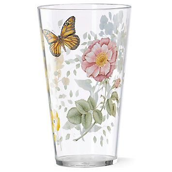 Acrylic Drinkware, Butterfly Meadow, Lenox Butterfly Meadow, Outdoor Drinkware, Champagne Flute Set, Drinking Glass Sets, Melamine Dinnerware, Highball Glasses, Perfect Kitchen