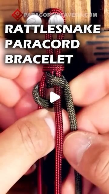 Paracord Weavers LLC on Instagram: "Rattlesnake Paracord Bracelet🐍

Best paracord, tools and jigs linked in bio🫣

#paracordweavers #paracordbracelet #survivalgear #paracord" Braiding Paracord Diy, Cool Paracord Bracelets, Paradors Knots, Paracord Knots Instructions Step By Step, Paracord Gift Ideas, Paracord Wrap Handle Tutorials, Easy Paracord Projects, How To Make A Paracord Bracelet, Paracord Bracelet Diy Step By Step