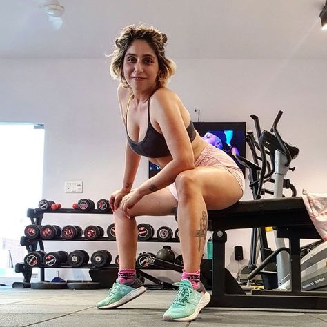 Neha Bhasin Neha Bhasin, Stationary Bike, Bike, Actresses