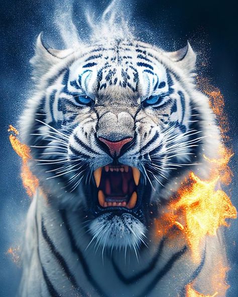 Screen Savers Wallpapers Backgrounds, Tiger Artwork, Beautiful Scenery Photography, Modern Graphic Art, Tiger Pictures, Wild Tiger, Big Cats Art, Cute Fantasy Creatures, Wild Creatures