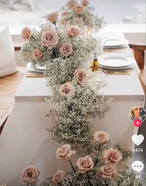 Gypsophila Wedding, Floral Installation, Bridal Table, Perth Australia, Future Wedding Plans, Wedding Mood Board, Baby's Breath, Wedding Mood, The Isle