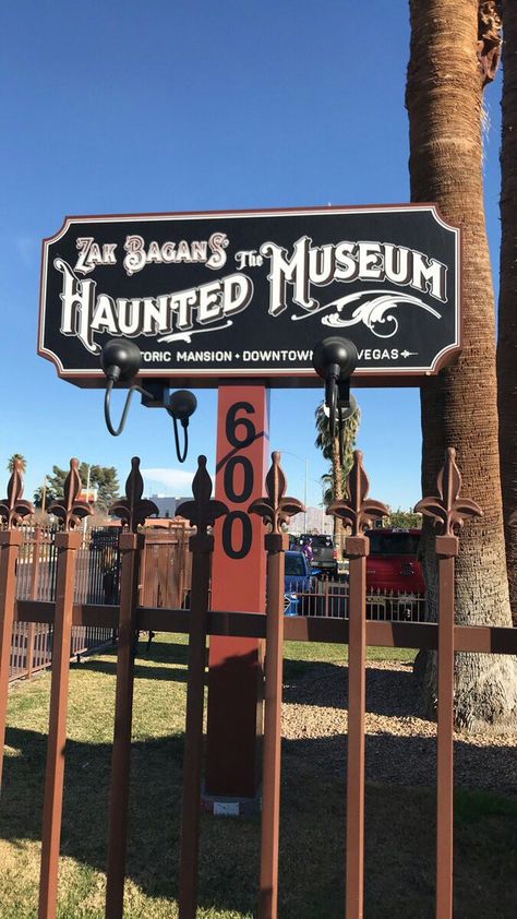 Zak Bagans haunted museum -- went there October '17 shortly after it first opened - so worth it! SO much to see/look at!!! Haunted Museum Aesthetic, Haunted Places In Florida, Haunted Las Vegas, Haunted Places In California, Haunted Museum, Zac Bagans, Zak Bagans Haunted Museum, Ghost Adventures Funny, Haunted Arizona