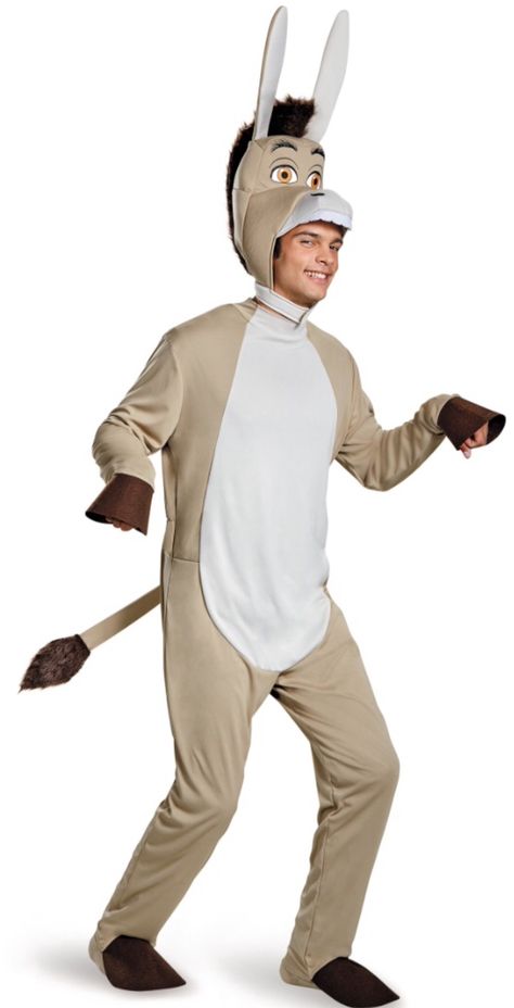 makin my way downtown Shrek Donkey Costume, Shrek Costume Diy, Fiona Costume, Donkey Costume, Shrek Donkey, Shrek Costume, Mens Halloween Costumes, Diy Valentines Gifts, Casino Theme