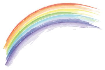 Premium Vector | Rainbow illustration Rainbow Illustration Design, Rainbow Drawing Aesthetic, Rainbow Watercolor Background, Rainbow Watercolor Painting, Kindergarten Logo, Google Notes, Four Seasons Art, Watercolour Rainbow, Rainbow Drawing