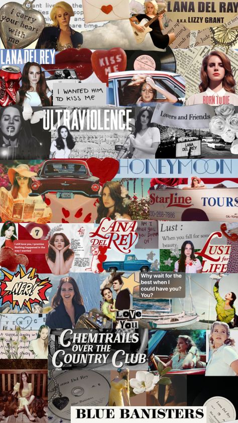 Ldr Wallpaper, Beauty And The Beast Cake Birthdays, Lana Del Rey Pictures, Lana Del Rey Wallpaper, Hollywood Arts, Red Collage, Lana Del Rey Albums, Lana Del Rey Honeymoon, Wallpaper Rosa