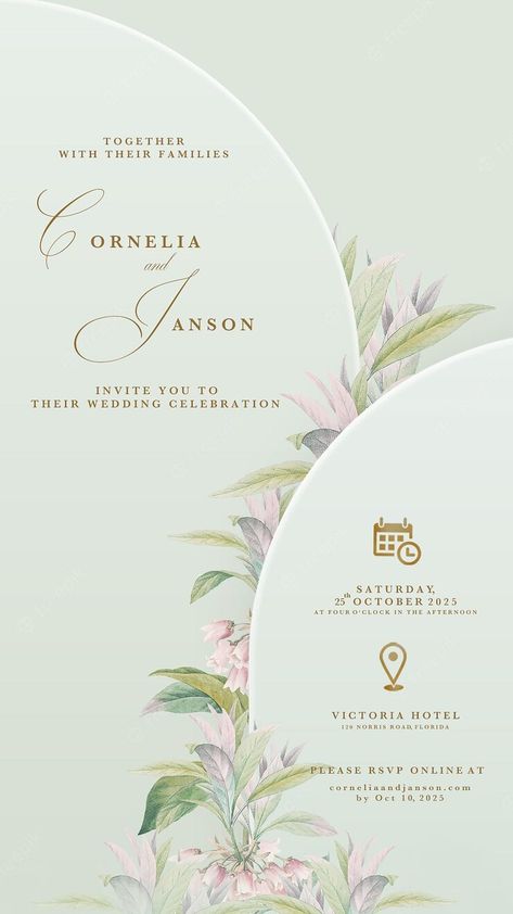 Premium Invitation Card Design, Wedding Card Design Modern Ideas, Online Invitation Card Wedding, Engagement Invitation Design, Digital Invitation Design, Wedding Cards Design, Wedding Card Ideas, Elegant Wedding Design, Modern Wedding Invites