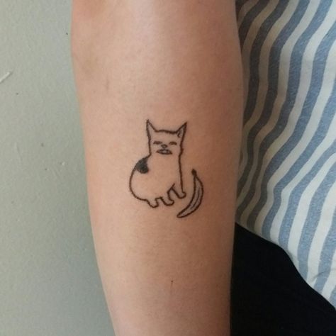 Banana Cat, Cat Tattoo, Tattoos