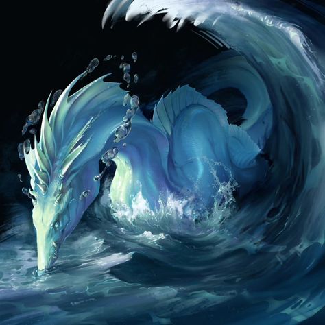 May 10 here is my fantasy illustration of #waterdragon (monster art 😈) 🌊 Masters of the Waves the Water Dragon's mesmerizing spectacle as it sculpts majestic waves with finesse. Can you spot mermaid? 🤣🧜‍♀️ @mermay_official #mermaychallenge #oceanmagic #waves #drawmermay2024 #mermayart #watercreature #fantasy #seadragon #fantasycreature Ocean Dragon Art, Water Monster Art, Fantasy Water Dragon, Fantasy Water Creatures, Sea Dragon Art, Mermaid Monster, Fantasy Fish, Sea Monster Art, Ocean Monsters