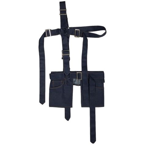 ELEGANT PUNK HARNESS -INDIGO DENIM- ($250) ❤ liked on Polyvore featuring accessories Punk Harness, Elegant Punk, Nyc Shopping, Indigo Denim, Virtual Stylist, All Products, Bags For Women, Online Store, Designer Clothes