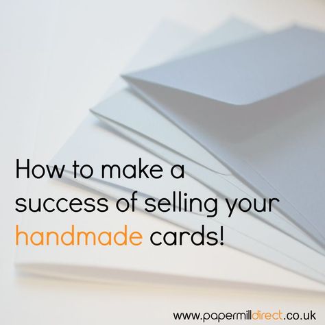 selling handmade cards - lots of great tips for setting up a little business selling cards you have made business tips, business success #entrepreneur #smallbusiness Diy Projects To Sell, Card Making Tips, Craft Show Displays, Card Making Supplies, Card Business, Craft Show Ideas, Handmade Greetings, Card Tutorials, Small Cards