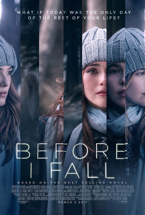 Before I Fall, Tam Film, Lauren Oliver, The Lunar Chronicles, Film Trailer, Beau Film, Film Netflix, Jennifer Beals, Zoey Deutch