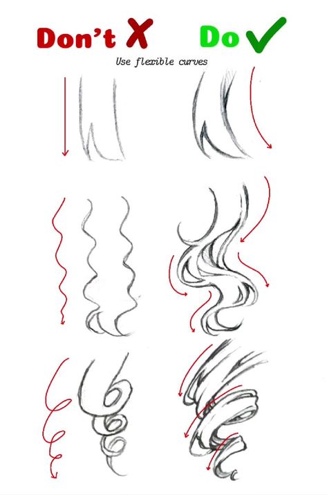 Drawing Hair Tutorial, Draw Hair, 얼굴 드로잉, Body Drawing Tutorial, Art Tools Drawing, Sketches Tutorial, Easy Drawings Sketches, Concept Art Drawing, Book Art Drawings