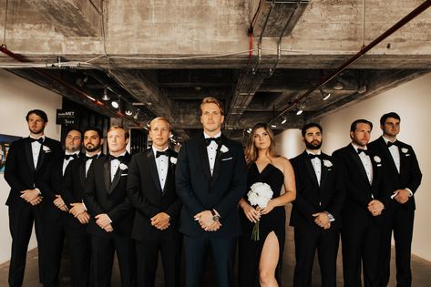 Groomswoman Dress, Female Groomsman, Groomswoman Attire Outfit Ideas, Female Groomsman Attire, Mixed Gender Bridal Party, Bridesmaid Suits, Grooms Party, Wedding G, Groomsmen Outfits