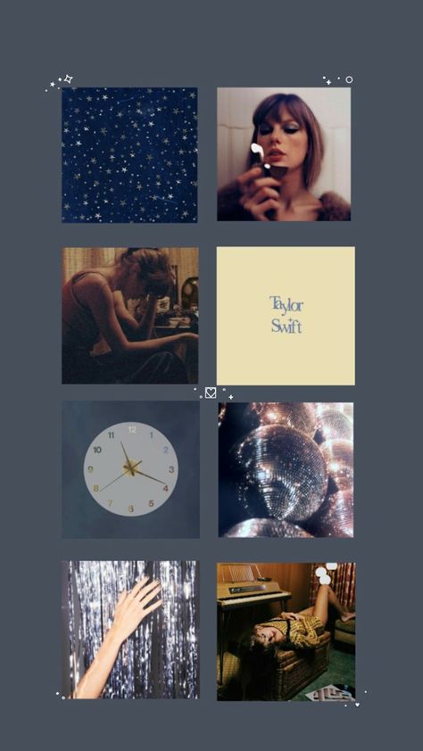 Taylor Swift Midnights Iphone Theme, Midnights Taylor Swift Aesthetic Collage, Midnights Taylor Swift Phone Theme, Taylor Swift Homescreen Midnight, Ttpd Wallpaper Taylor Swift Ipad, Taylor Swift Vinyl Wallpaper, Taylor Swift Widget Ideas, Midnights Phone Theme, Midnight Widget