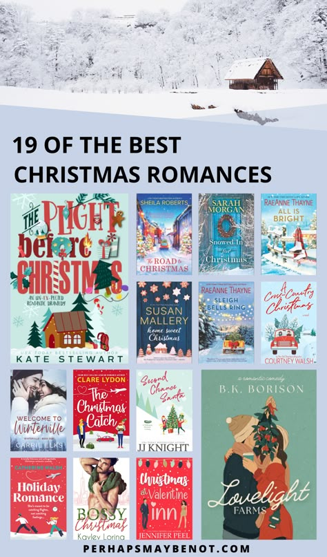 Middle Grade Christmas Books, Christmas Books Romance, Christmas Reading List, Christmas Book Ideas, Christmas Rom Com Books, Spicy Christmas Romance Books, Winter Romance Books, Christmas Books For Adults, In A Holidaze