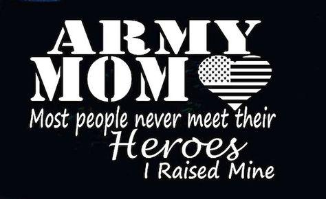 Army Mom Most People Never Meet Their Hero's I Raised Mine | Etsy Marine Mom Quotes, Army Mom Quotes, Red Friday Shirts, Deployment Party, Army Crafts, Mom Drawing, Mom Support, Marine Mom, Army National Guard