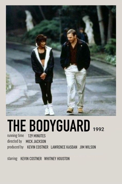 The Bodyguard Poster, The Bodyguard Movie Poster, The Bodyguard 1992, Bodyguard Movie, The Bodyguard Movie, Movie Character Posters, The Bodyguard, Movies To Watch Teenagers, Movie Recommendations