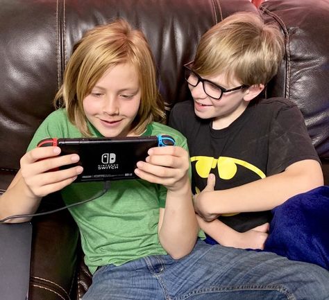 Our Boys Bond While Having Fun with the Nintendo Switch  - https://redheadmom.com/2019/01/30/our-boys-bond-fun-with-the-nintendo-switch/ @NintendoAmerica #Nintendo #NintendoSwitch #technology #games #gaming #ad Redhead Mom, The Games, Pose Reference Photo, Art References, Having Fun, Pose Reference, Nintendo Switch, Anime Boy, Nintendo