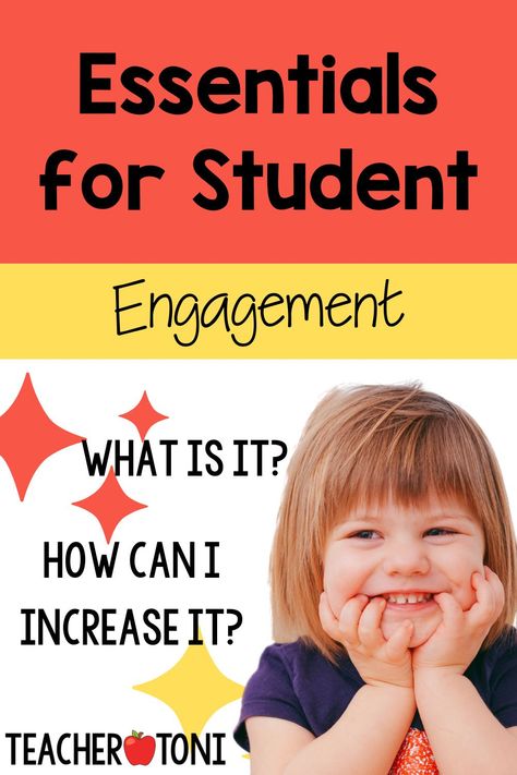 Are your students engaged? How can you tell? How can you make them more engaged? Here are five concrete, actionable strategies you can start using today in YOUR classroom. #engagement #primary #kindergarten #teaching #whatisengagement Kindergarten Engagement Strategies, Sight Word Songs, Student Engagement Strategies, Classroom Engagement, Classroom Management Elementary, Engagement Strategies, Teaching Techniques, First Grade Resources, Kindergarten Lessons