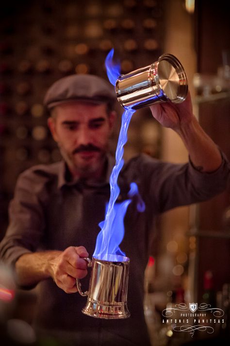 The Art of Bartending by Antonis Panitsas, via 500px Flaming Drinks, Fun Wedding Reception, Bartending Tips, Wedding Reception Entertainment, Hey Bartender, Wedding Reception Fun, Reception Party, Wedding Entertainment, Reception Ideas