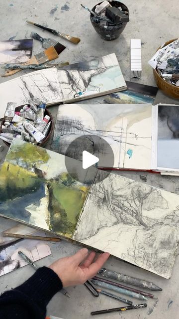 Hannah Woodman RI on Instagram: "Launching next week! My new online course is designed to help you take a more expressive approach to your landscape painting with a comprehensive dive into my techniques and methods. I’m excited to share my practice with you so I hope you’ll come and join me…I’ll post a link next week!  #artcourses #onlinelearning #paintinganddrawing" Hannah Woodman, Art Courses, Online Course, Landscape Painting, Online Learning, Next Week, Join Me, Art Tutorials, Painting & Drawing