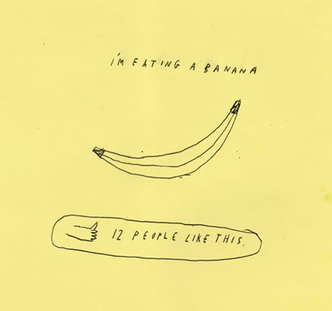 Brian Rea Facebook Illustration, Sugar Illustration, Fake Reality, Data Privacy, Illustration Board, Hilarious Stuff, Fist Bump, Word Up, A Banana