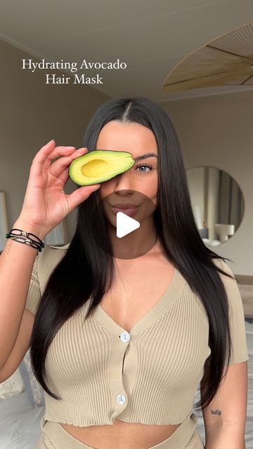 Chayna on Instagram: "Hydrating avocado hair mask🍯  #hairgoals #hairmask #hairproducts #mask #selflove #selfcare" Avocado Hair Mask, Avocado Hair, Hydrating Hair Mask, Silky Hair, Hair Mask, Hair Goals, Avocado, Mask, Hair