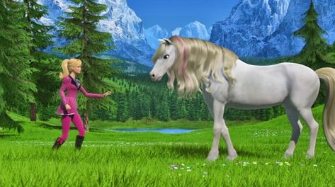 Barbie Movie Reviews — Barbie and her Sisters in a Pony Tale (2013) Fine Pictures, Barbie Pony, Pony Tale, Sisters Movie, Barbie And Her Sisters, Barbie Horse, Unicorn Desserts, Movies Photo, Horse Movies