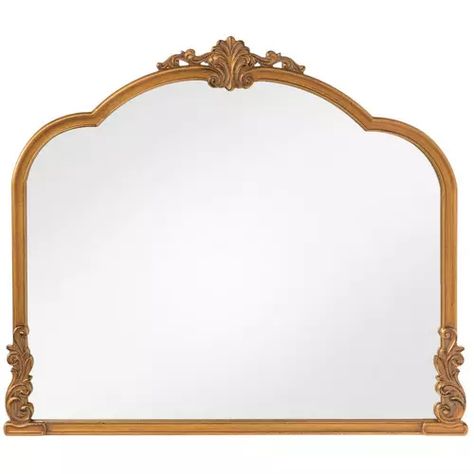 Gold Bordeaux Wide Arch Metal Wall Mirror | Hobby Lobby | 2208569 Hobby Lobby Mirrors, Metal Wall Mirror, Scene Design, Gold Paint, Hobby Lobby, Sophisticated Style, Wall Mirror, Metal Walls, Lobby