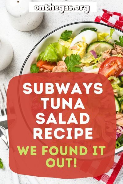 Subway Tuna, Subway Salad, Tuna Fish Recipes, Avocado Eggs, Tuna Salad Recipe, Tuna Recipes, Pickle Relish, Tuna Salad, Salad Dressings