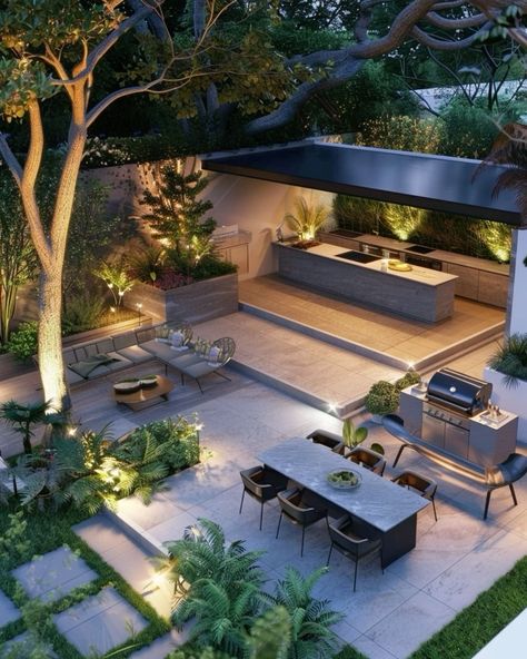 Mansion Garden Backyards, Patio Designs And Ideas Layout, Kitchen Garden Layout, Raised Bed Kitchen Garden, Contemporary Kitchen Design Ideas, Kitchen Garden Plants, Rustic Meets Modern, Amazing Interior Design, Modern Gazebo