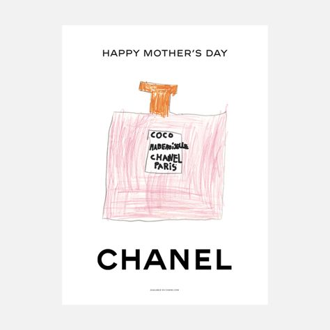 Chanel Mothers Day Campaign, Chanel Graphic Design, Mother’s Day Campaign, Chanel Mothers Day, Parsons Challenge, Mothers Day Campaign, Mothers Day Advertising, Mothers Day Ad, Chanel Ad