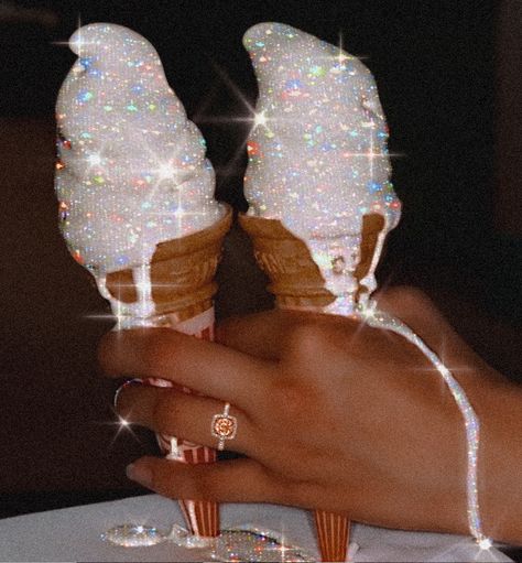 #sparkle #aesthetictumblr #aestheticedits #sparkleaesthetic #glitteraesthetic Shimmer Aesthetic, Glitter Ice Cream, Ice Cream Aesthetic, Cream Aesthetic, Glitter Art, Playlist Covers, Music Playlist, Apple Music, Digital Artwork