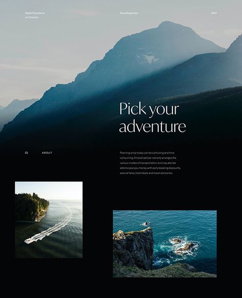 Destination Website Design, City Website Design, Resort Website, Travel Guide Website Design, Luxury Travel Website Design, Travel Agency Website Design Inspiration, Website Design Travel Agency, Travel Agency Website Design Templates, Travel Blog Design