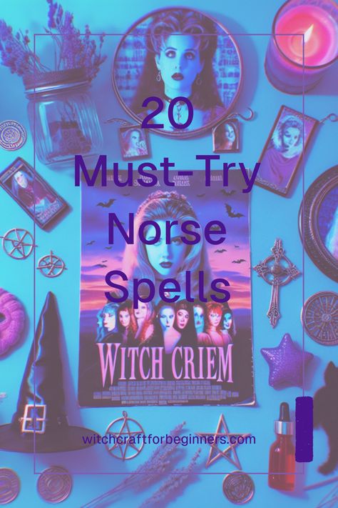 Are you curious about the magical powers of Norse pagan spells? Discover 20 enchanting spells that are perfect for beginners and seasoned witches alike. From love charms to protection spells, these ancient techniques can help manifest your desires, bring healing, and enhance your personal power. Remember, magic is about intention, so focus your energy when you practice these spells. Tap into the rich tradition of Norse mythology and make your practice truly magical today. Every little boost can empower your journey, so start casting these spells now! Enchanting Spells, Norse Witch, Pagan Practices, Divine Feminine And Masculine, Witchcraft Movie, Pagan Spells, Witchcraft Shop, Norse Paganism, Paganism Spells