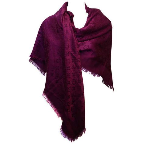 Louis Vuitton Magenta Monogram Shawl ($349) ❤ liked on Polyvore featuring accessories, scarves, outerwear, tops, jackets, louis vuitton shawl, monogram shawl, monogrammed scarves, louis vuitton scarves and shawl scarves Louis Vuitton Shawl, Magenta Scarf, Louis Vuitton Scarf, Monogrammed Scarf, Wardrobe Wishlist, Orange Ombre, Mens Casual Dress Outfits, Wrap Shawl, Mens Casual Dress