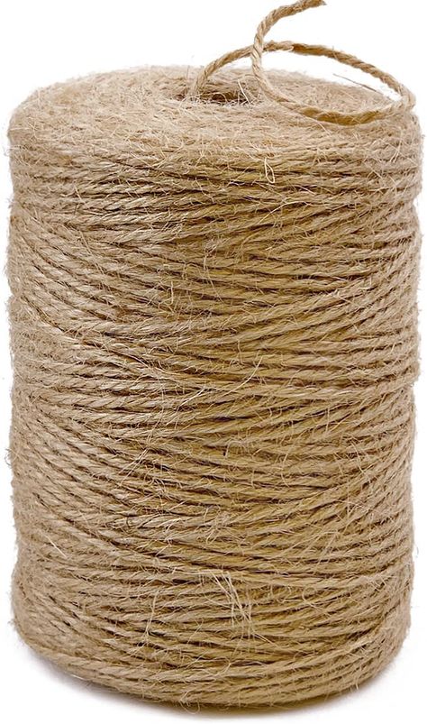 Amazon.com : PerkHomy Natural Jute Twine 600 Feet Long Twine String for Crafts Gift Wrapping Packing Gardening Crochet Knitting Macrame Decor (Brown 2mm * 600feet) : Office Products String Photos, Graduation Table Decorations, Black Kraft Paper, Graduation Party Centerpieces, Ship Craft, Hemp Twine, Wrap Gift, Diy Birds, Macrame Decor