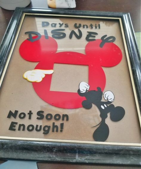 disney countdown ideas Disney Countdown Ideas Cricut, Disneyworld Countdown Printable, Days Until Disney Countdown, Countdown To Disney Ideas, Vacation Countdown Ideas, Disney Cruise Countdown, Disney Countdown Ideas, Disneyland Countdown, Countdown To Disney