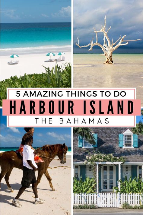 Discover the top 5 things to do in harbour Island Bahamas including the famous Pink Sands Beach. Located on Eleuthera Island. Find out how to get to harbour island Bahamas from Florida or Nassau. Discover the best things to do in Bahamas at Harbour Island, Dunmore Town the original capital of the Bahamas. Harbour island is the top place to visit on Eleuthera. #HarbourIsland #Eleuthera Harbor Island Bahamas, Pink Sands Beach, Bahamas Travel Guide, Bahamas Honeymoon, Harbour Island Bahamas, Bahamas Resorts, Eleuthera Bahamas, Bahamas Travel, Bahamas Vacation