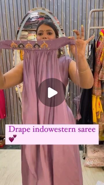 Ready To Wear Saree With Jacket, Indo Western Dress From Saree, Ready To Wear Saree Designs, Indowestern Saree, Western Saree, Miss Universe India, Indo Western Saree, Saree Jacket Designs, Fancy Fits