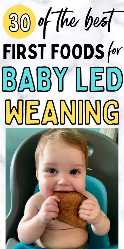 First Solids, Best Foods To Start Baby On, Baby's First Foods, First Solids For Baby, Starting Baby Led Weaning, Solid Foods To Start Baby On, First Foods For Baby Led Weaning, First Baby Led Weaning Foods, Baby Led Weaning 5 Month Old