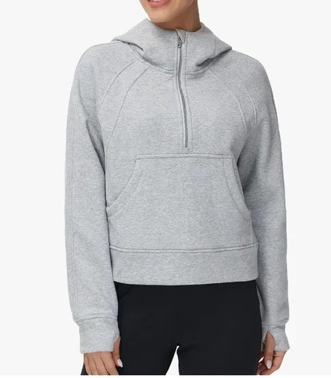 Discover the best Lululemon lookalikes from Amazon with our top picks for the best Lululemon dupes on Amazon! Get the Lululemon style you love at a fraction of the cost. Brought to you by Liz in Los Angeles, best Amazon fashion blogger. Click on this pin to find out more. Gym People, Half Zip Long Sleeve, Crop Pullover, Half Zip Hoodie, Lululemon Scuba, Thermal Shirt, Active Hoodie, Half Zip Pullover, Winter Clothes