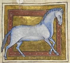 Medieval Occupations and Jobs: Stable Master and Grooms Medieval Horse, Medieval Artwork, Illustrated Manuscript, Medieval Paintings, Medieval Life, Horse Illustration, Medieval Manuscript, Medieval Times, The Middle Ages