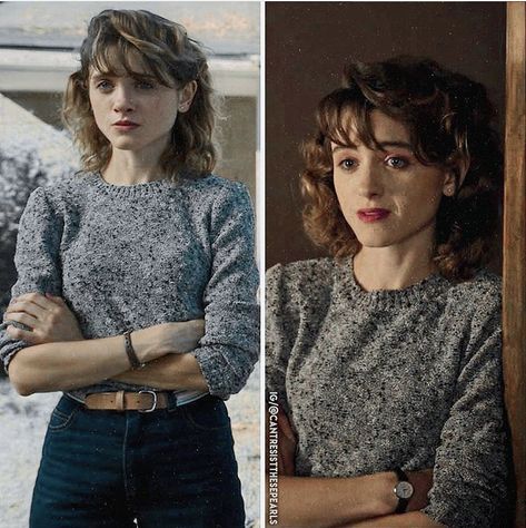 Nancy Wheeler’s outfits | Stranger Things S3 Nancy From Stranger Things Outfits, Nancy Wheeler Sweater, Stranger Things Characters Outfits, Nancy Wheeler Dress, Nancy Outfit Stranger Things, Nancy Wheeler Fashion, Nancy Wheeler Season 1 Outfits, Nancy Wheeler Aesthetic Outfit, Nancy Wheeler Inspired Outfits