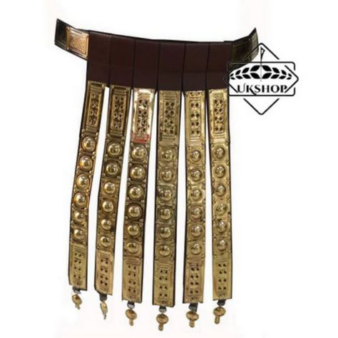 Product Details :

Please Note: This listing is for the sale of one Belt. Any other item shown in the picture is for display purpose only

High-Quality Museum Hand made replica at Affordable and Lowest Price

Great Antique, Collectible, Collectable, Item Medieval Greek-Roman Belt

Made from: This Black Belt is a totally Handmade item, made from good quality Leather and beautified with brass accents. Medieval Gambeson, Warriors Jacket, Father Day Gifts, Leather Armour, Costume Armour, Collectible Knives, Leather Apron, Brass Fittings, Larp