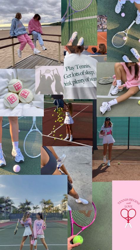 Tennis Aesthetic Vintage, Basketball Music, Tennis Wallpaper, Tennis Lifestyle, Tennis Pictures, Tennis Aesthetic, Tennis Life, Club Fits, Tennis Workout