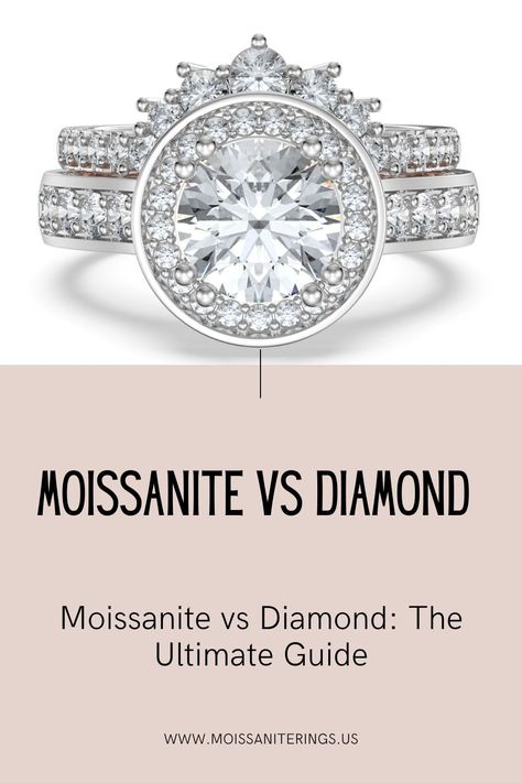 Moissanite vs Diamond: The Ultimate Guide Secret Engagement, Moissanite Vs Diamond, Ring Inspo, Traditional Diamond, Engagement And Wedding Rings, Vs Diamond, Super Secret, Moissanite Rings, Moissanite Ring